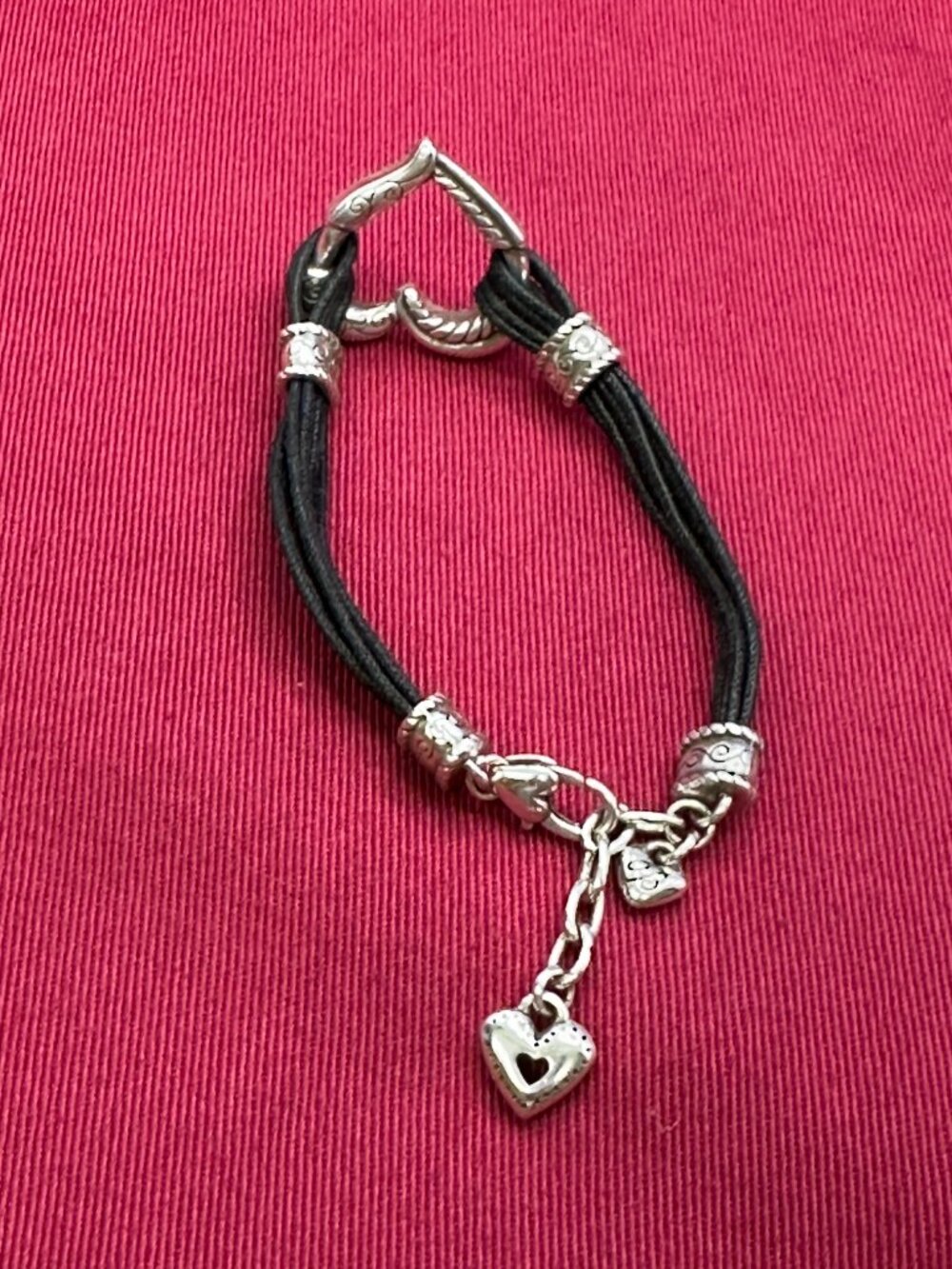 Brighton Silver Plated Heritage Heart Bracelet - Picture 8 of 13